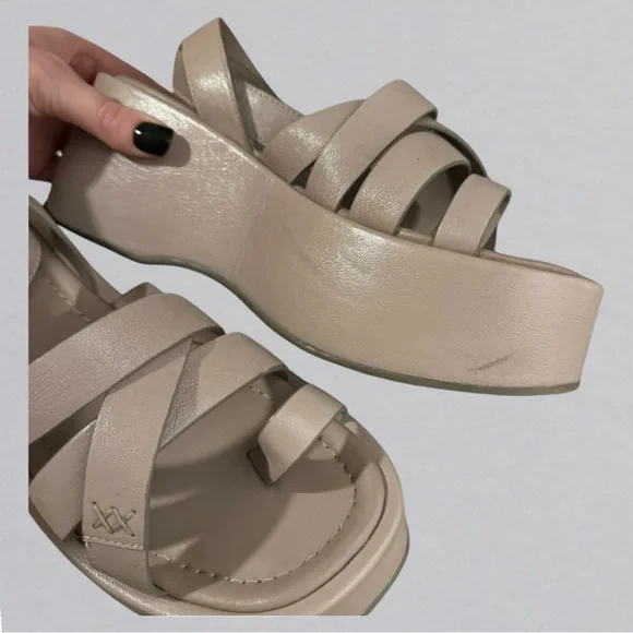 Free People Hazel Flatform Sandal 7.5 M - Picture 4 of 5